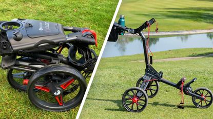 Bag boy 4 wheel golf cart hot sale