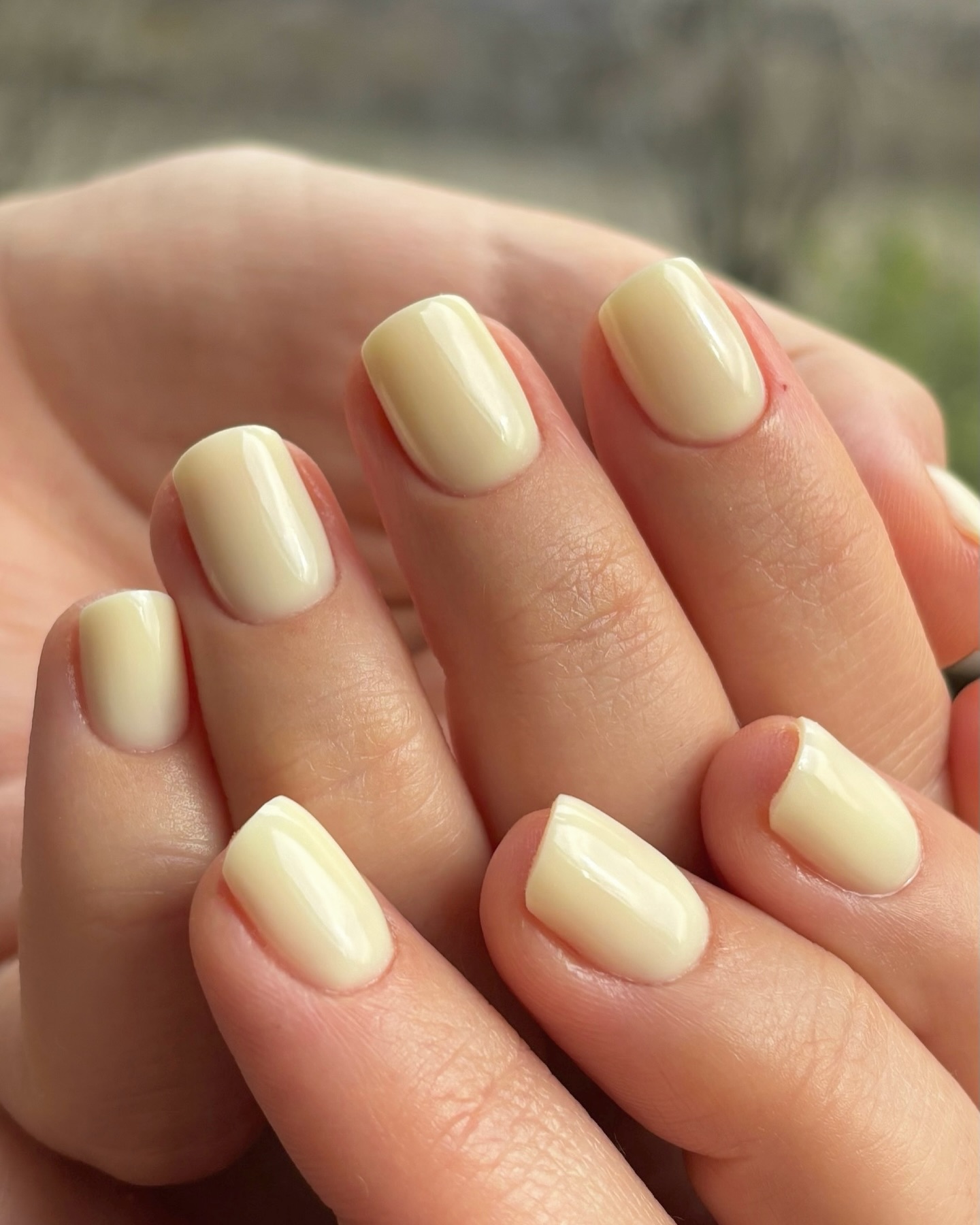 Most popular nail colours 2025: Butter Yellow