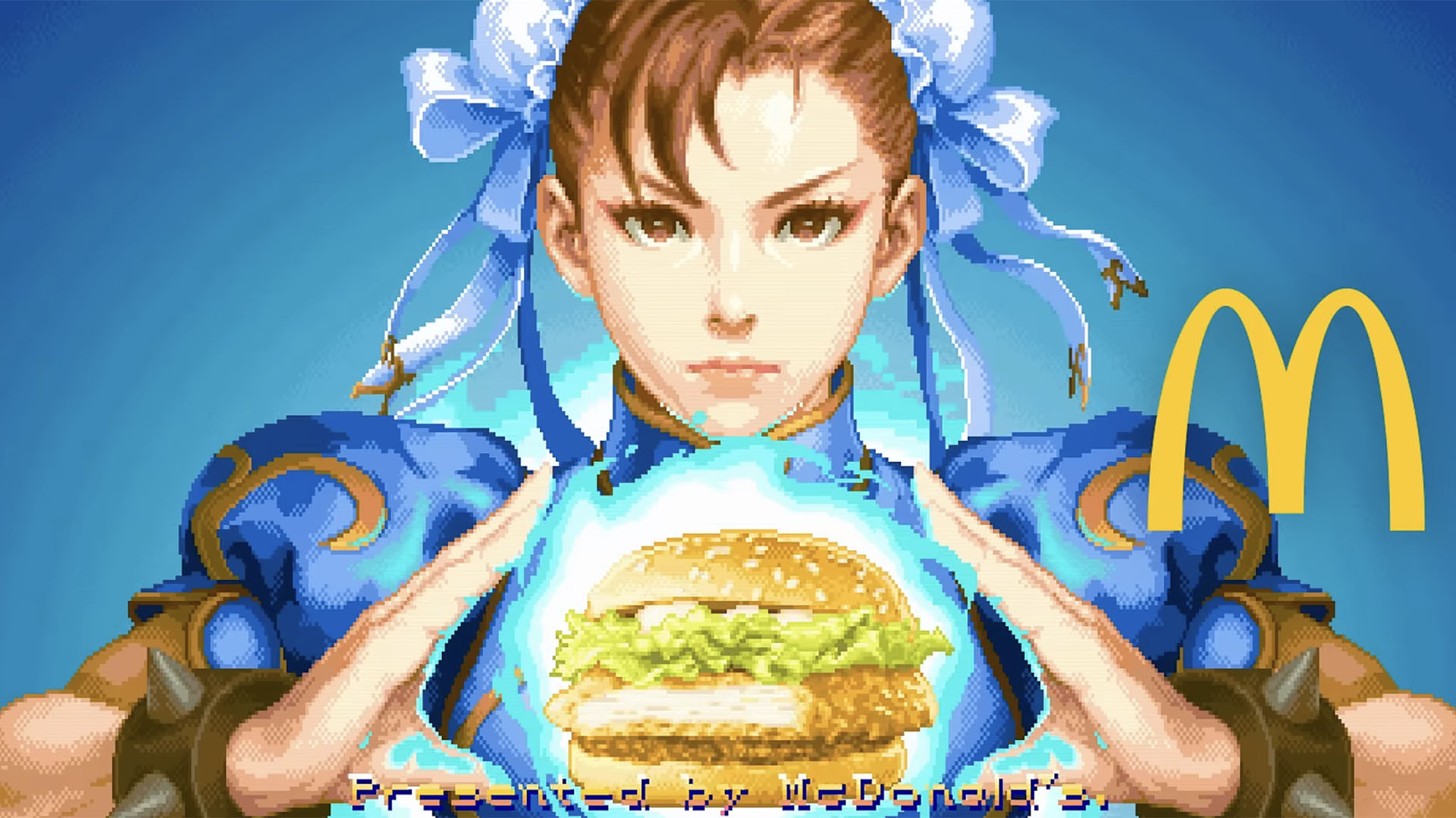 Promo image of McDonald's Street Burger. 