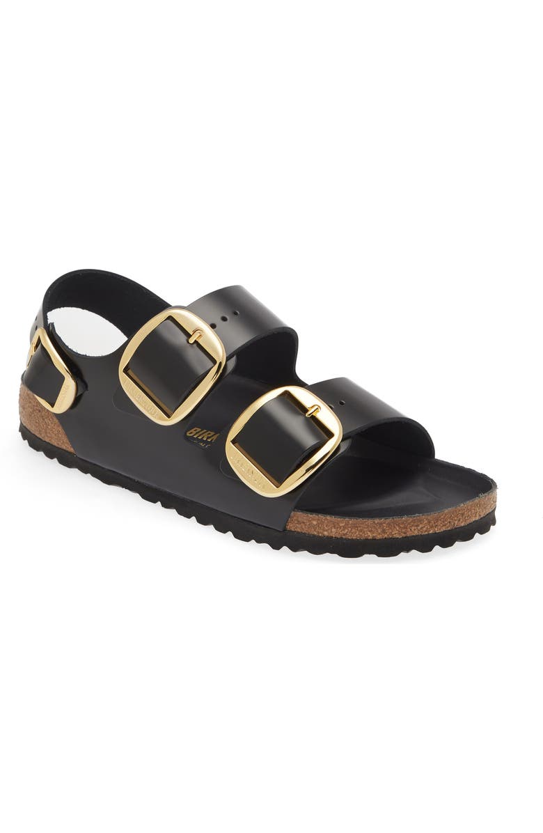 Milano Big Buckle Slingback Sandal