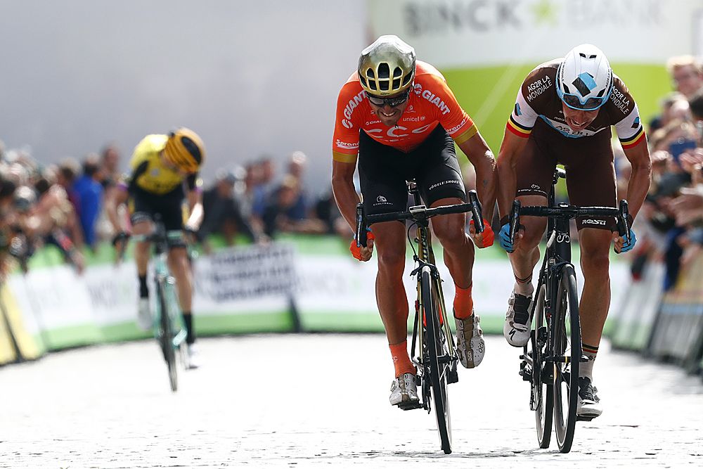 Oliver Naesen (AG2R La Mondiale) wins the final stage at BinckBank Tour
