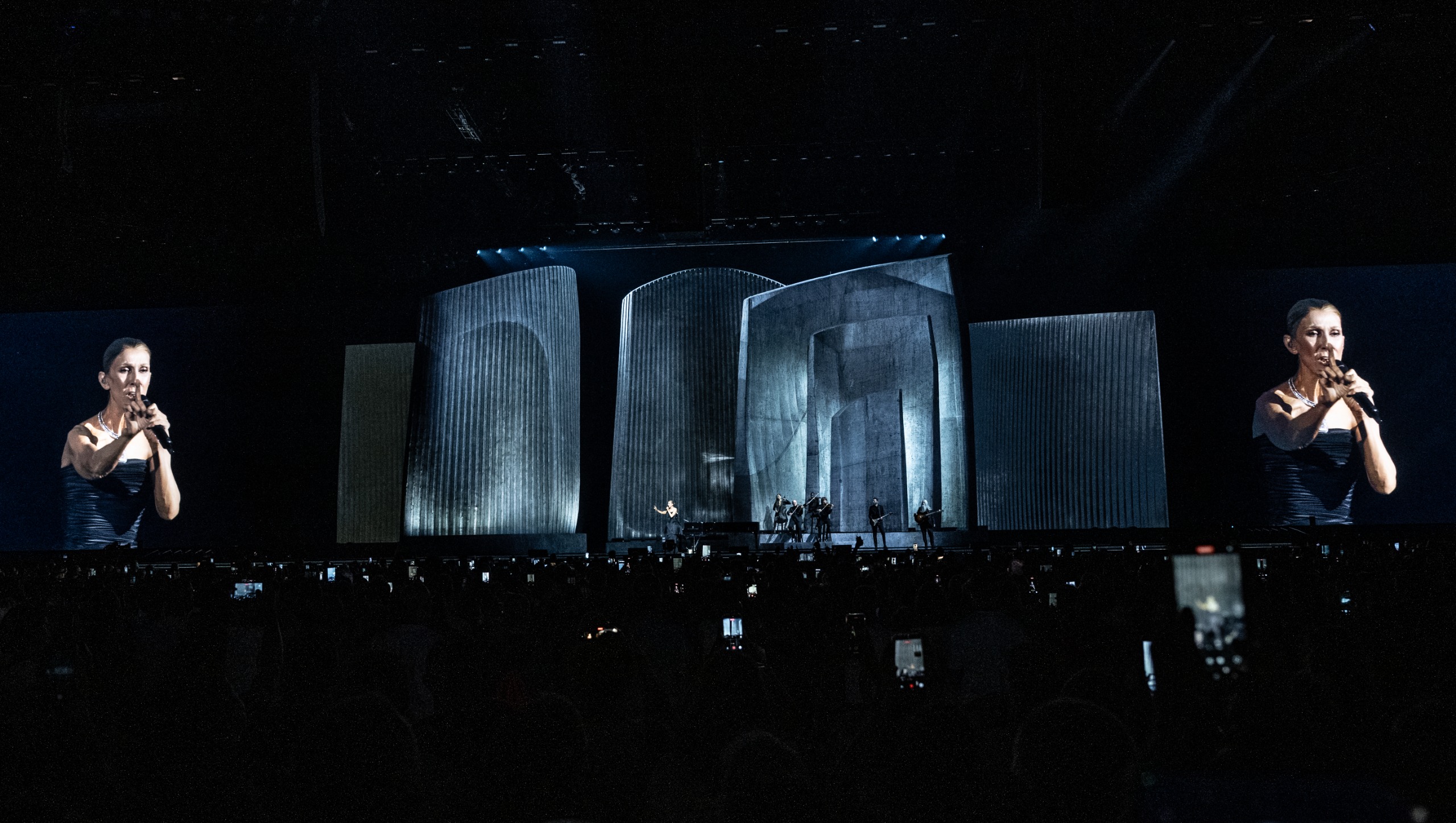 Celine dion paris stage by willo perron