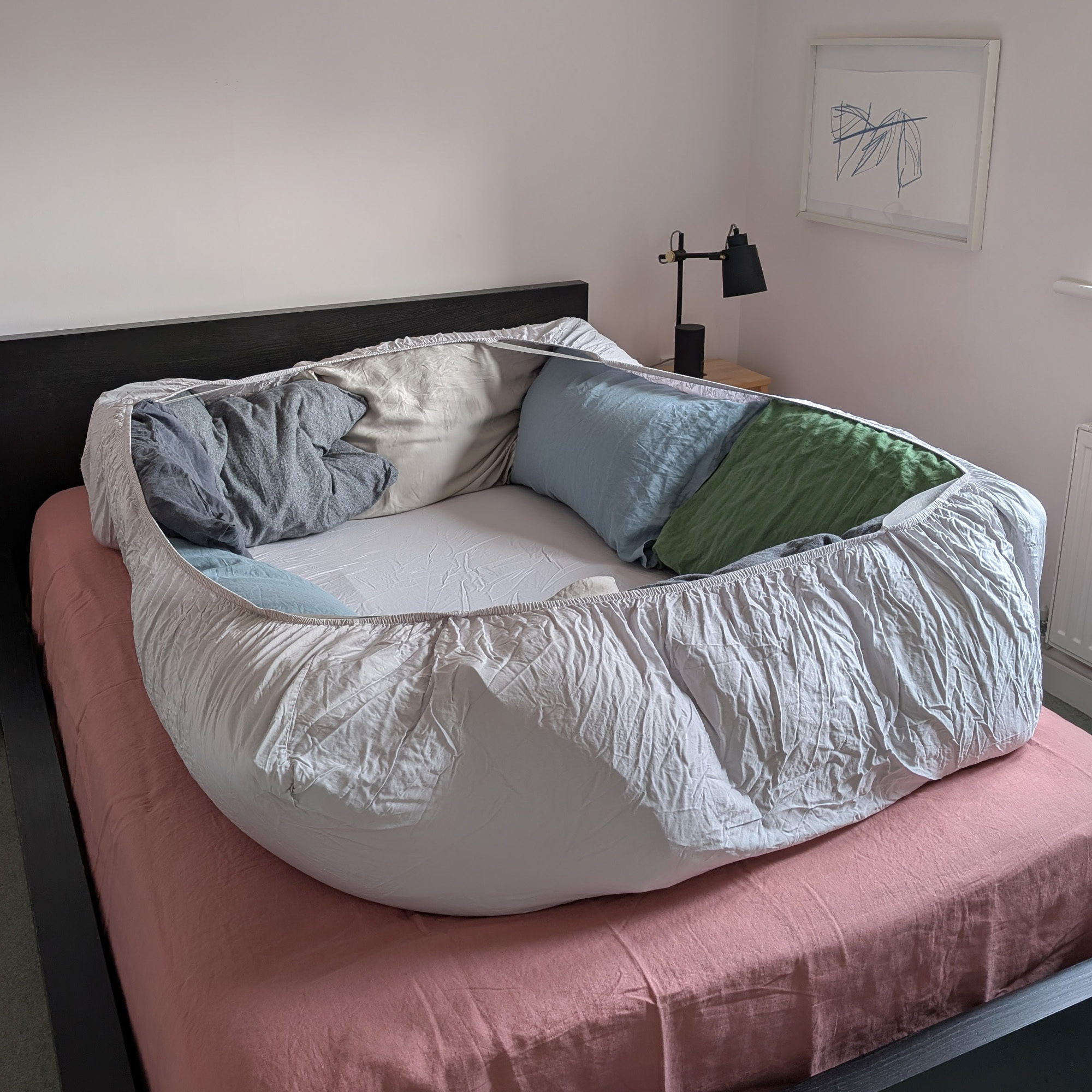 I tested the viral TikTok 'potato bed' sleep trend at home