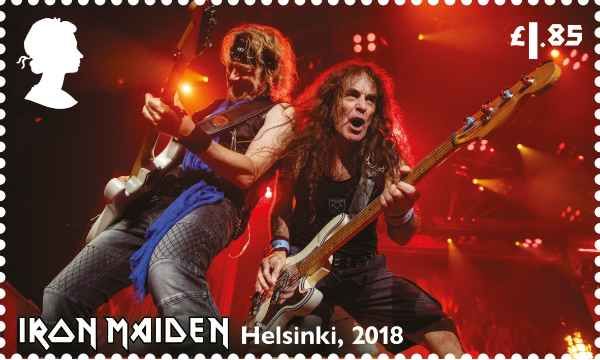 Iron Maiden stamp