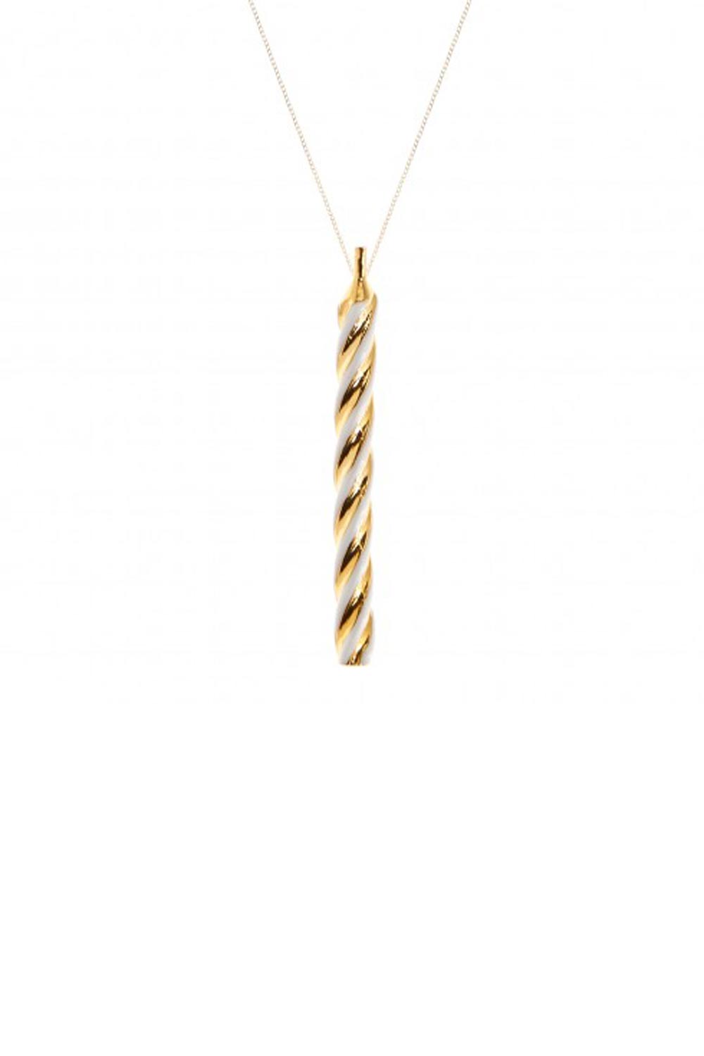 Lulu Guinness Birthday Candle Necklace, £190