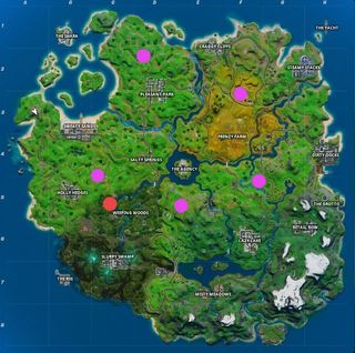 fortnite ted offensive honey jar locations