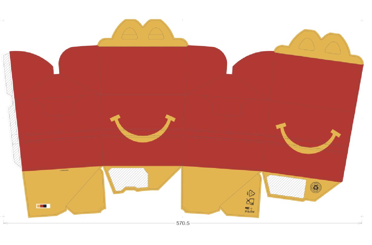 You can now download and print your own McDonald’s Happy meal box GoodTo