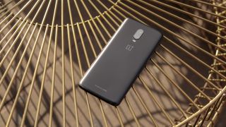 The standard OnePlus 6T has a fairly plain glass back
