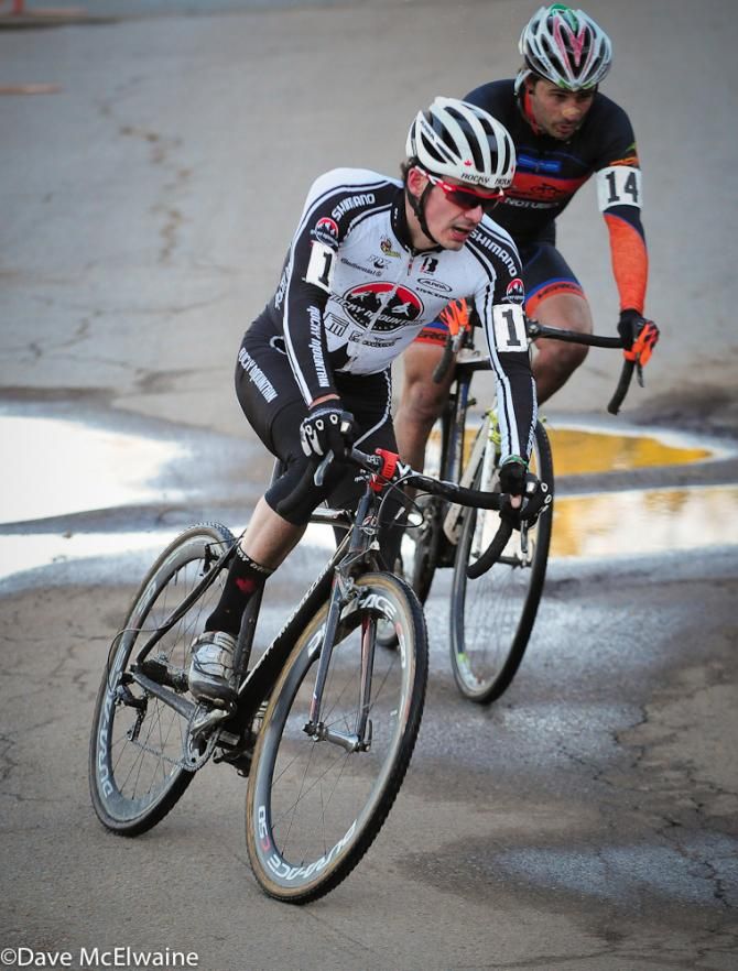 Raphael Gagne (Rocky Mountain) appeared a bit rusty after a three-week break