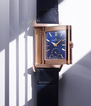The Jaeger-LeCoultre Reverso has a dial that flips right over