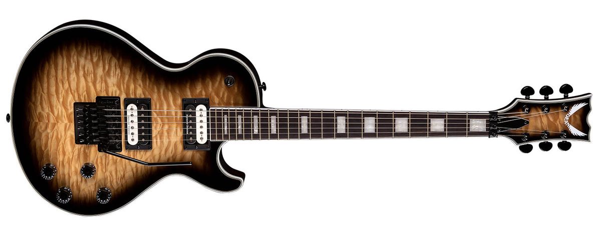 Dean Thoroughbred Select w/quilted maple, floyd rose