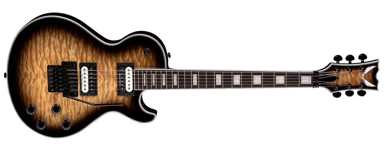 Dean Thoroughbred Select w/quilted maple, floyd rose