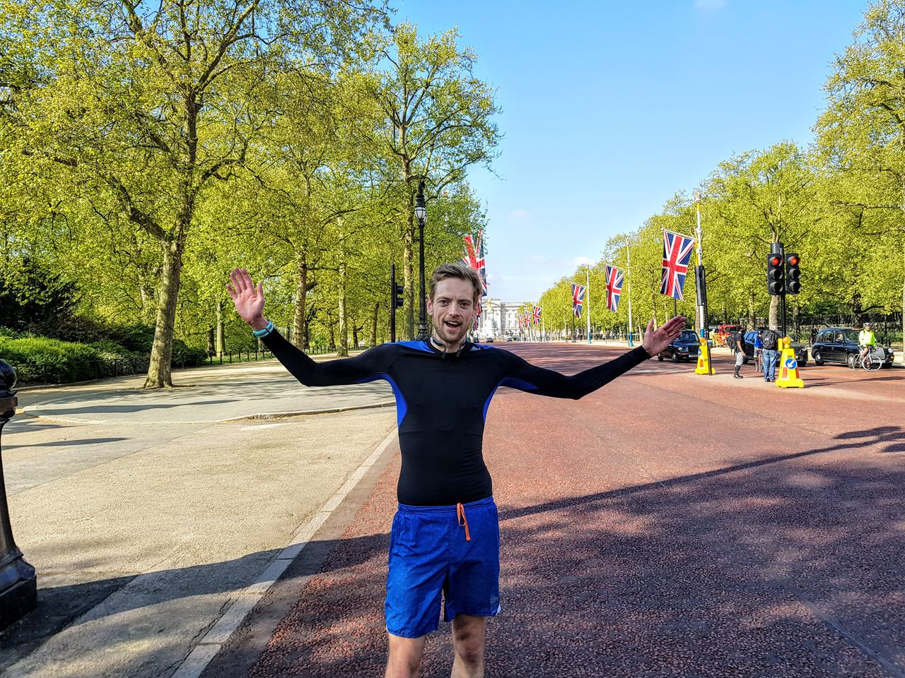 Imagine the inverse feeling of this picture. That was how I finished.