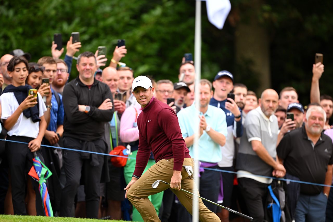 Rory McIlroy thrilled fans with a closing 65 at Wentworth