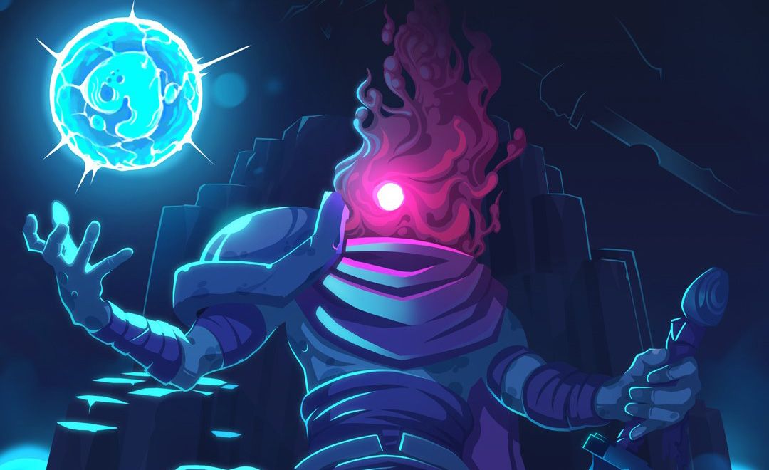 An image of the protagonist from the video game Dead Cells.