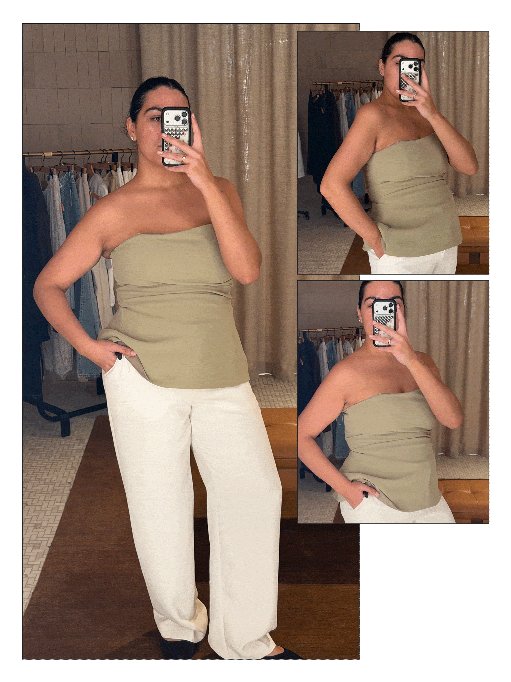 Who What Wear editor Ana Escalante tries on Aritzia Spring 2026 new arrivals.