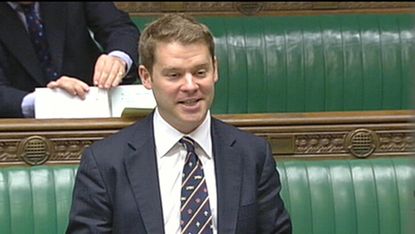 Aidan Burley in parliament