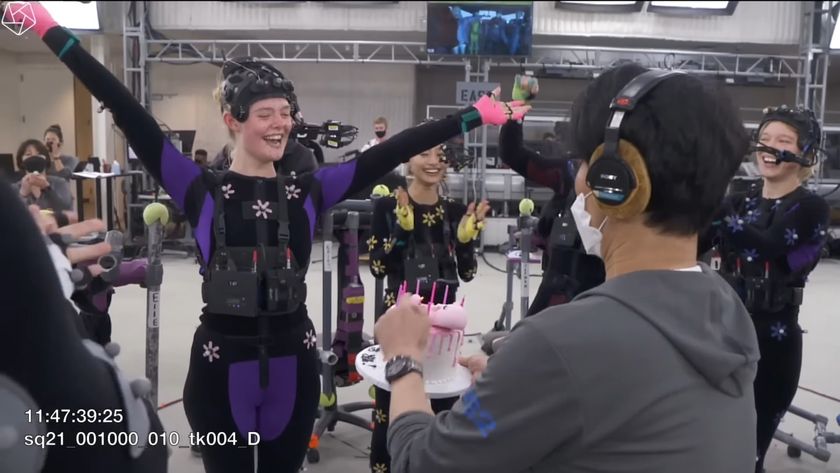 Death Stranding 2 shoot of actors in motion capture suits