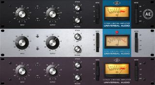 The Universal Audio clone of the vintage 1176 compressor. Wonderful sound, but with an elevated bottom end