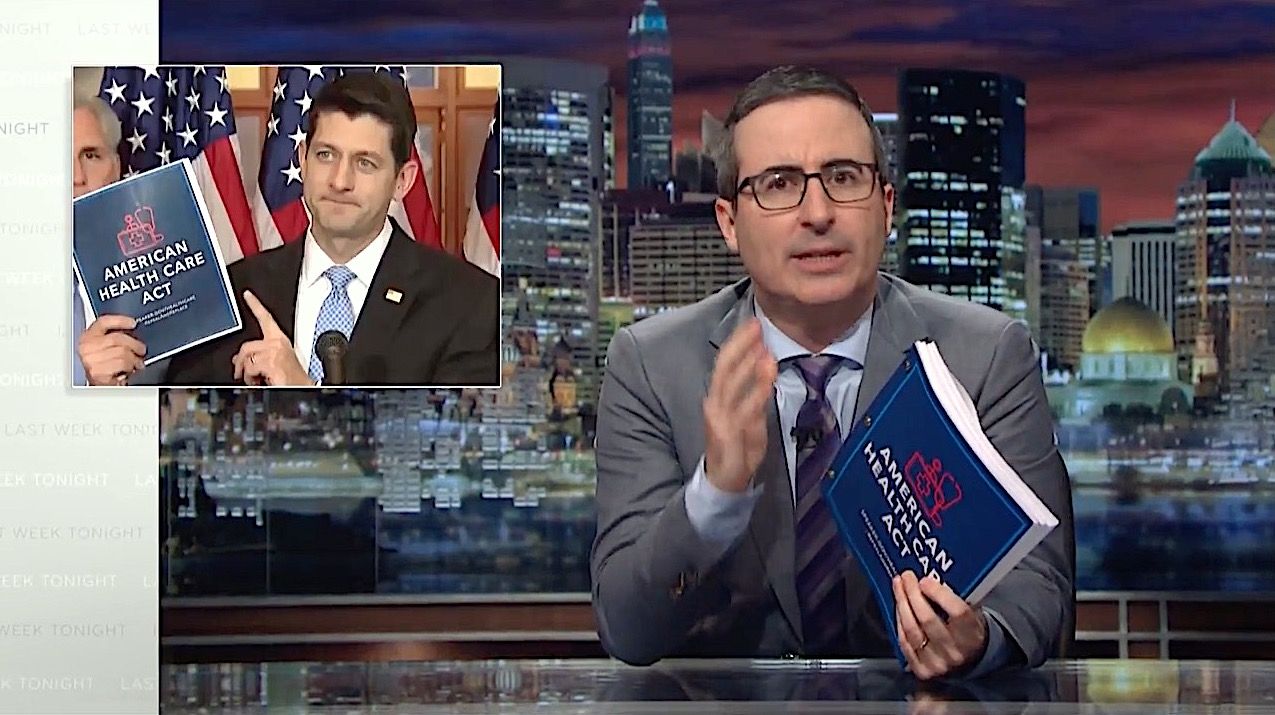 John Oliver explains TrumpCare