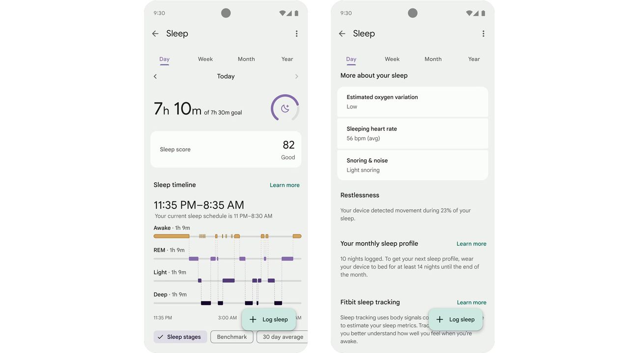 Fitbit Sleep