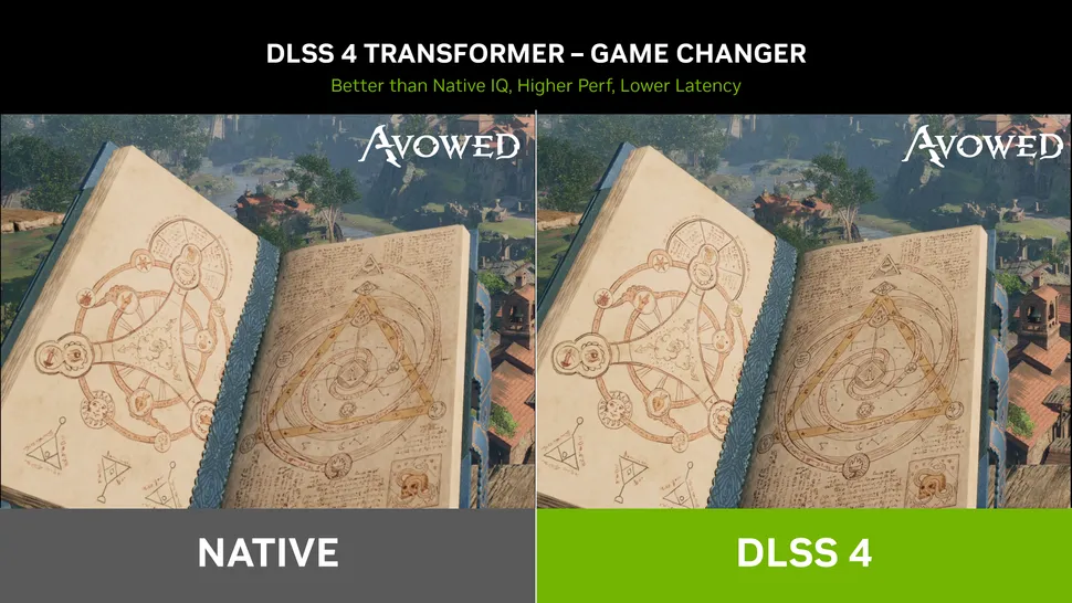 Nvidia DLSS 4 Transformer Model