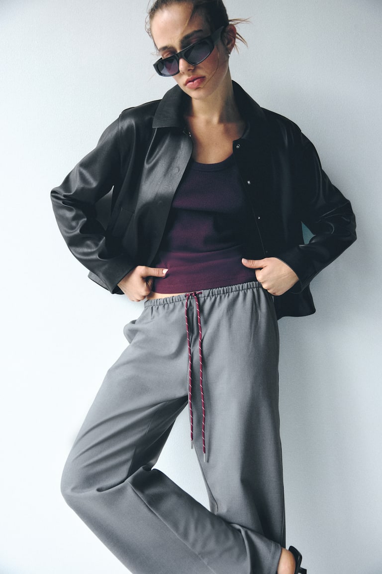 Pants With Drawstring