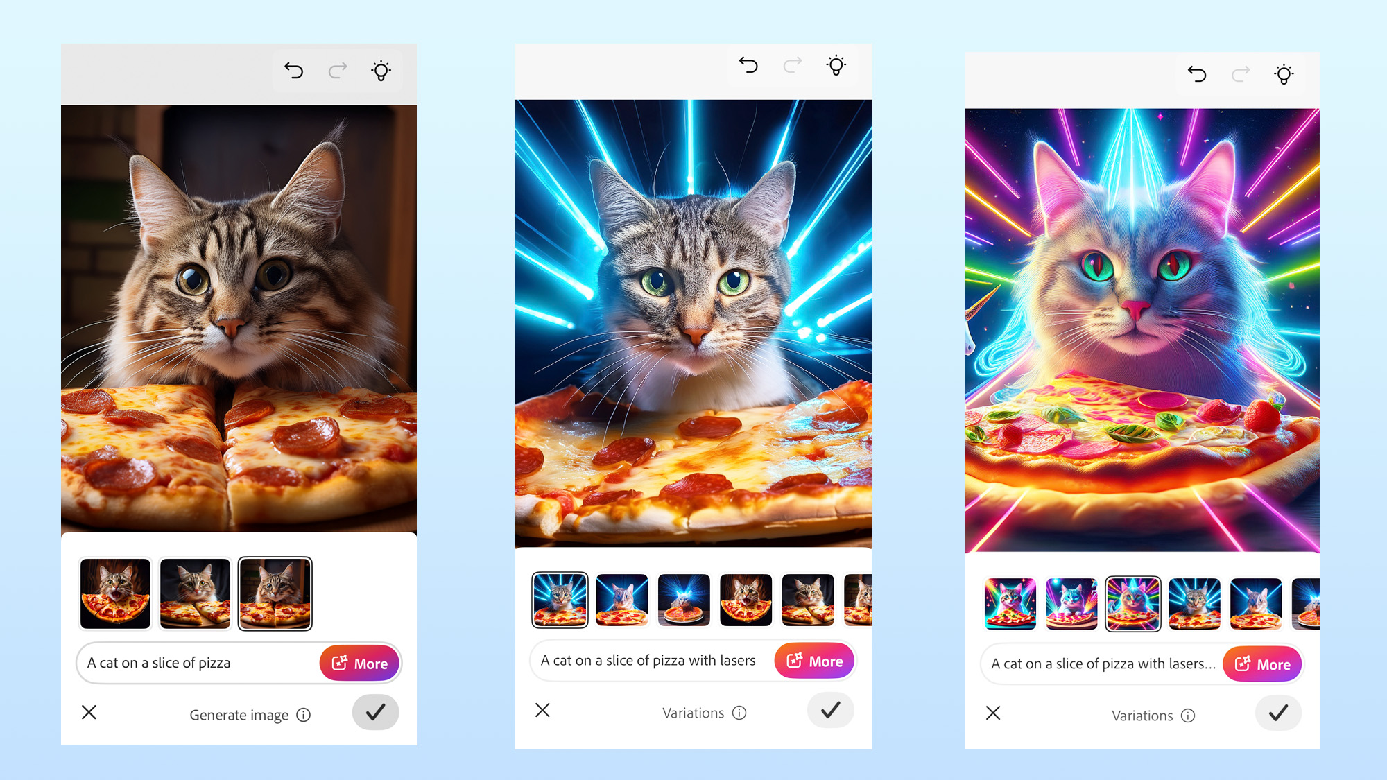 Adobe Photoshop mobile generative AI