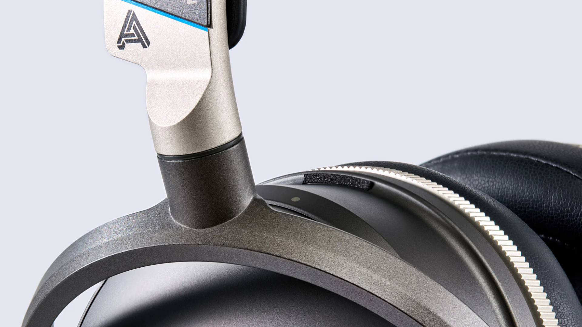 Photo of the yokes of the Audeze Maxwell 2 ANC gaming headset.