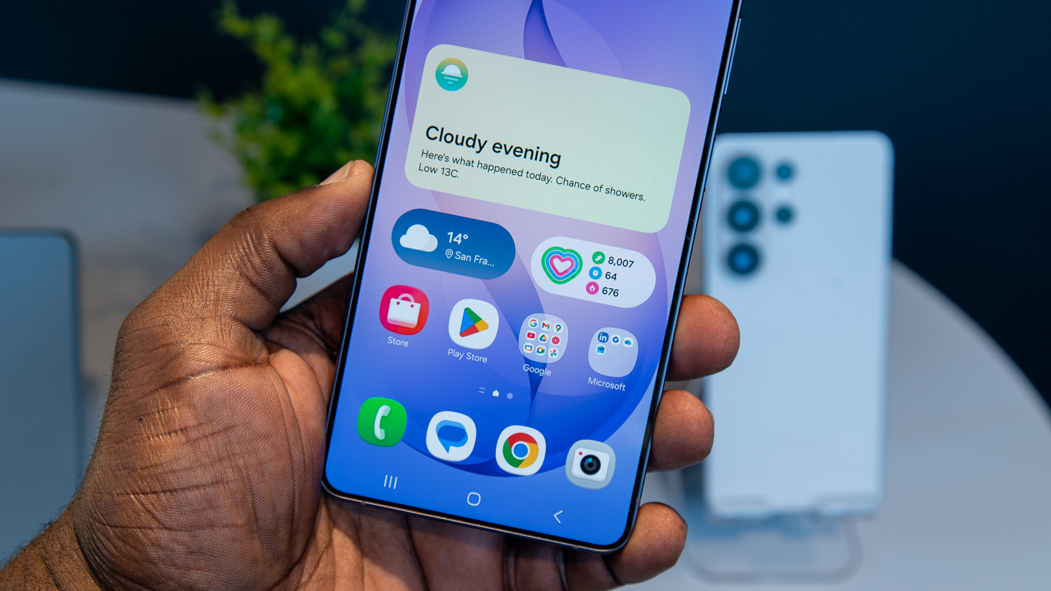 One UI 8's home screen on the Samsung Galaxy S26 Ultra