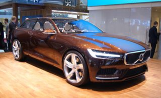 Volvo Concept Estate on display