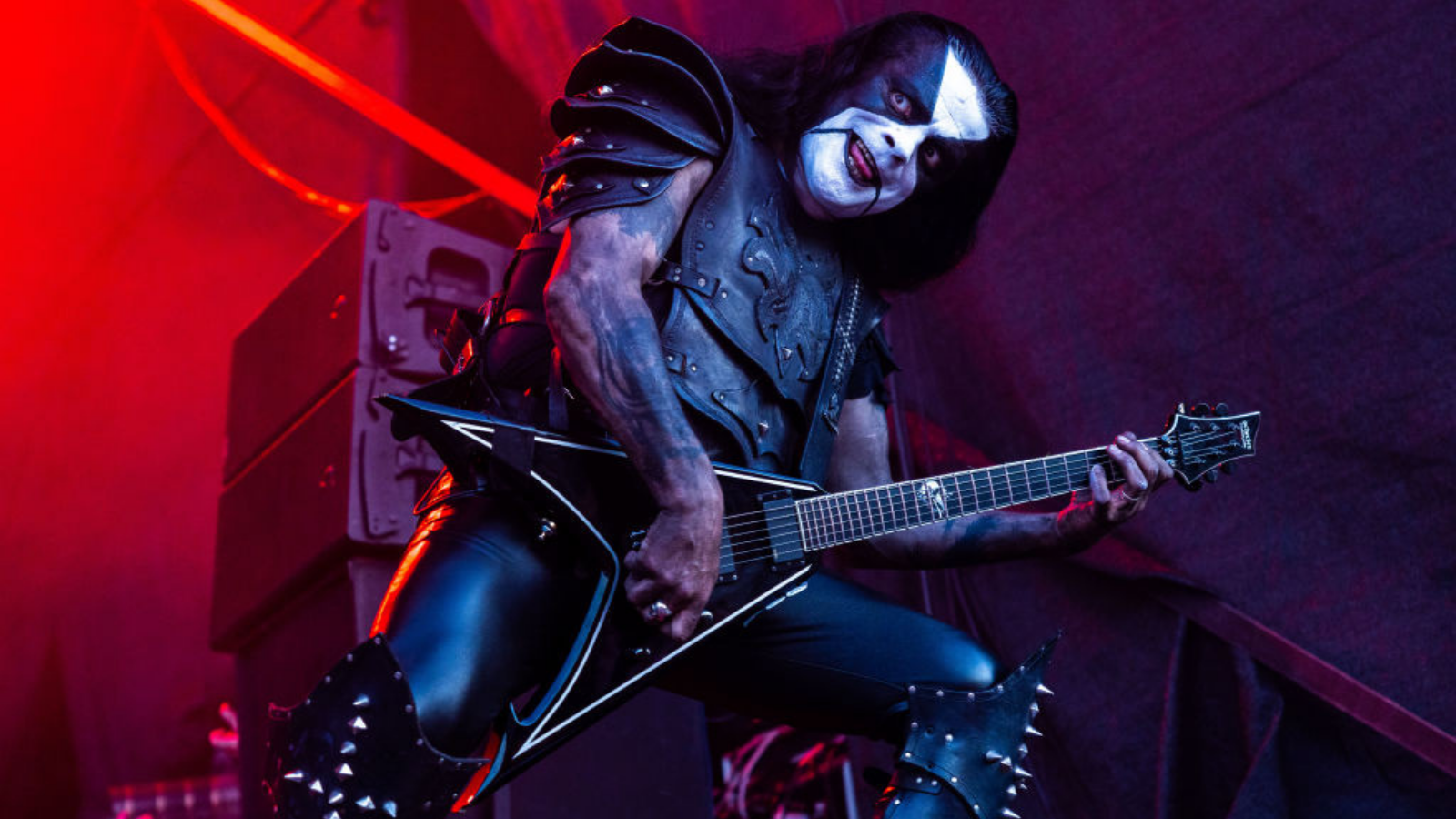 Olve Eikemo known as Abbath Doom Occultao of Abbath performs live during the MetalDays Festival 2023 at Vista Park on August 2, 2023 in Velenje, Slovenia