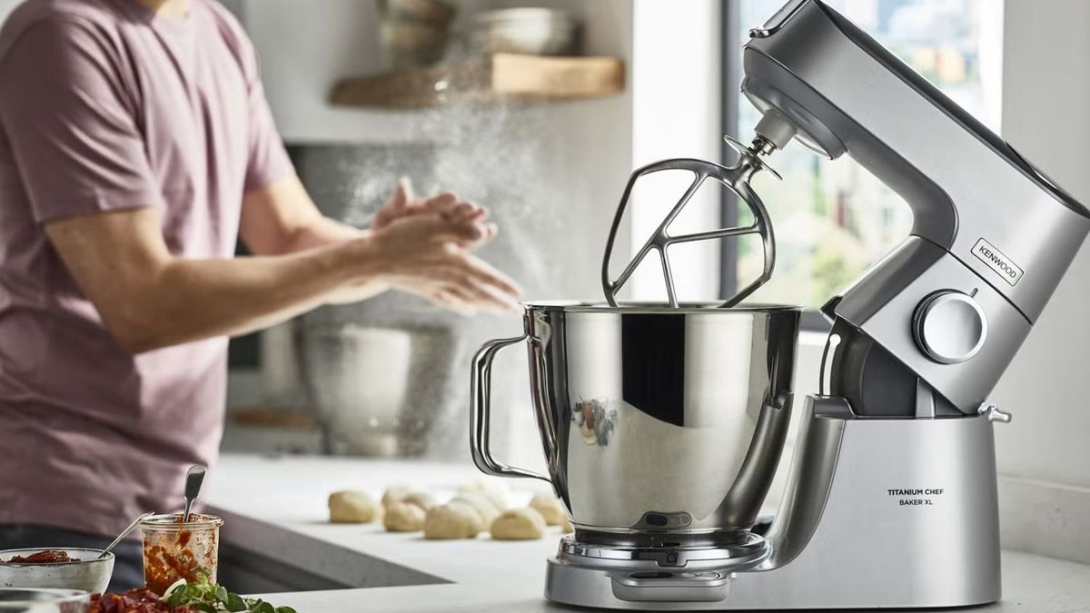 Kenwood Titanium Chef Baker review an excellent stand mixer for home bakers Homes Gardens