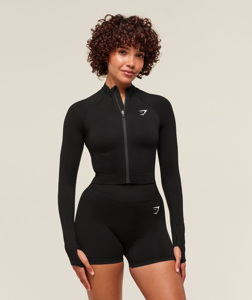 Vital Seamless Midi Zip 2.0 Pullover