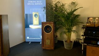 Tannoy Stirling LZ III Limited Edition speaker in a hi-fi room, at High End Munich