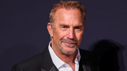 Kevin Costner Yellowstone departure surrounded by rumors. Seen here Kevin arrives at the Pre-Grammy Gala 