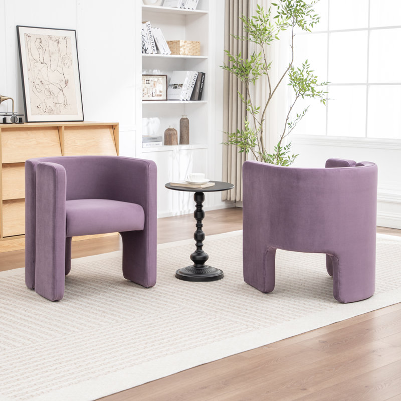 Ivy Bronx Jaimyn Upholstered Barrel Chair | Wayfair