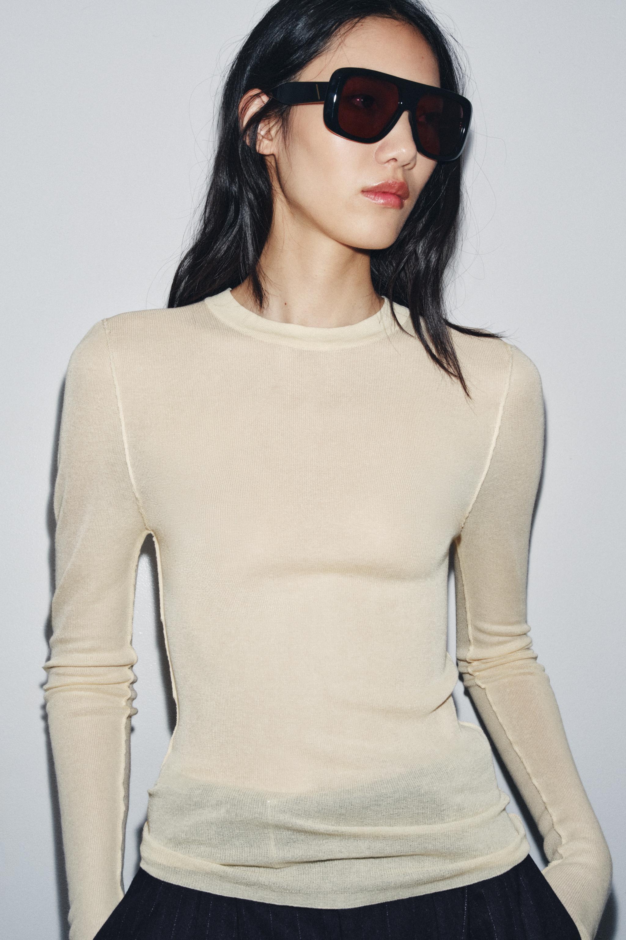 Extra-Fine Knit Top