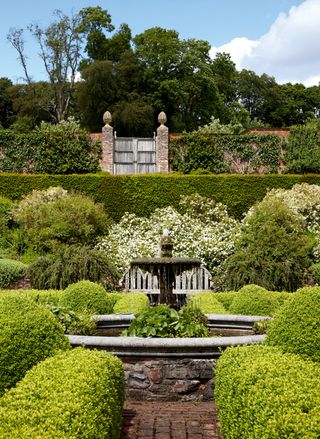 Walled garden Photograph: Paul Highnam/Country Life Picture Library