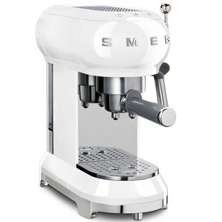 Smag coffee machine on white background