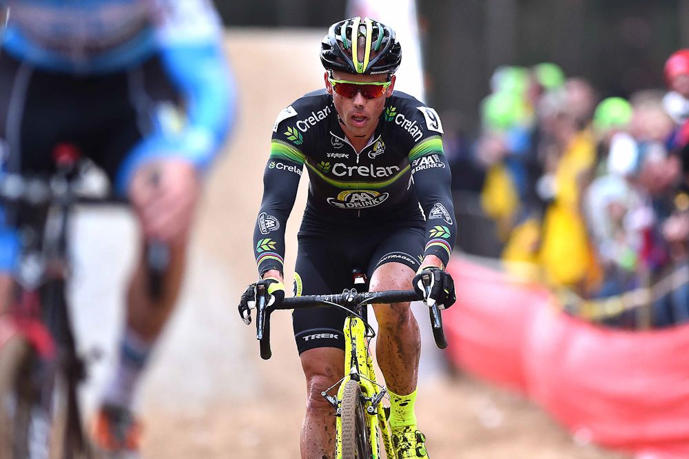 Sven Nys finished third at the 2016 Belgian championships
