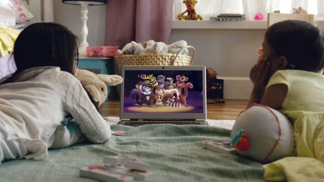 Kids streaming Netflix programming