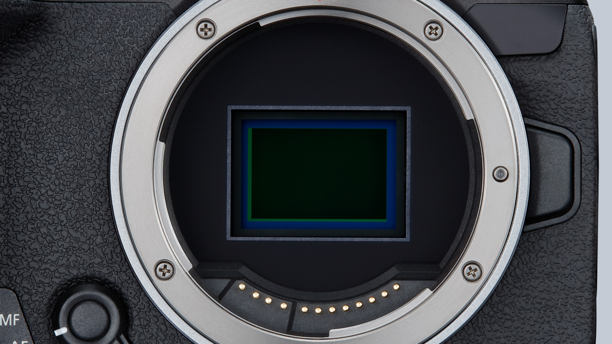 Lens Mount on a Canon Mirrorless Camera