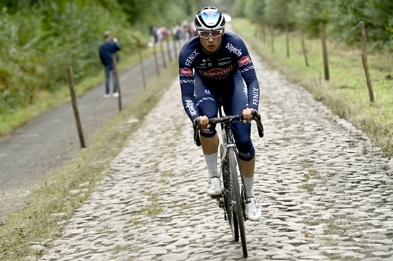 Paris Roubaix 2021 - 118th Edition - Thursday Training - 30/09/2021 - Jasper Philipsen (BEL - Alpecin-Fenix) - photo Dario Belingheri/BettiniPhoto&Acirc;&copy;2021