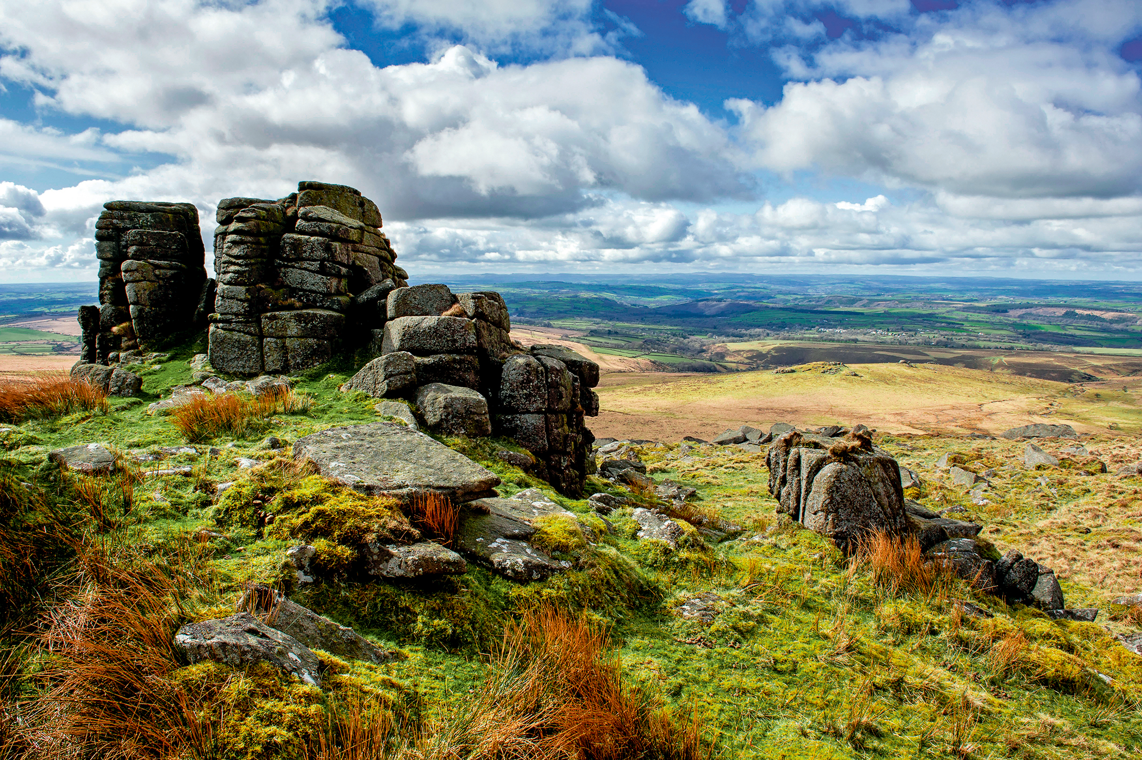 Dartmoor&#039;s Sharp Tor.