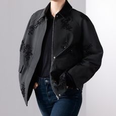 Zara autumn winter 2024 embroidered bomber jacket