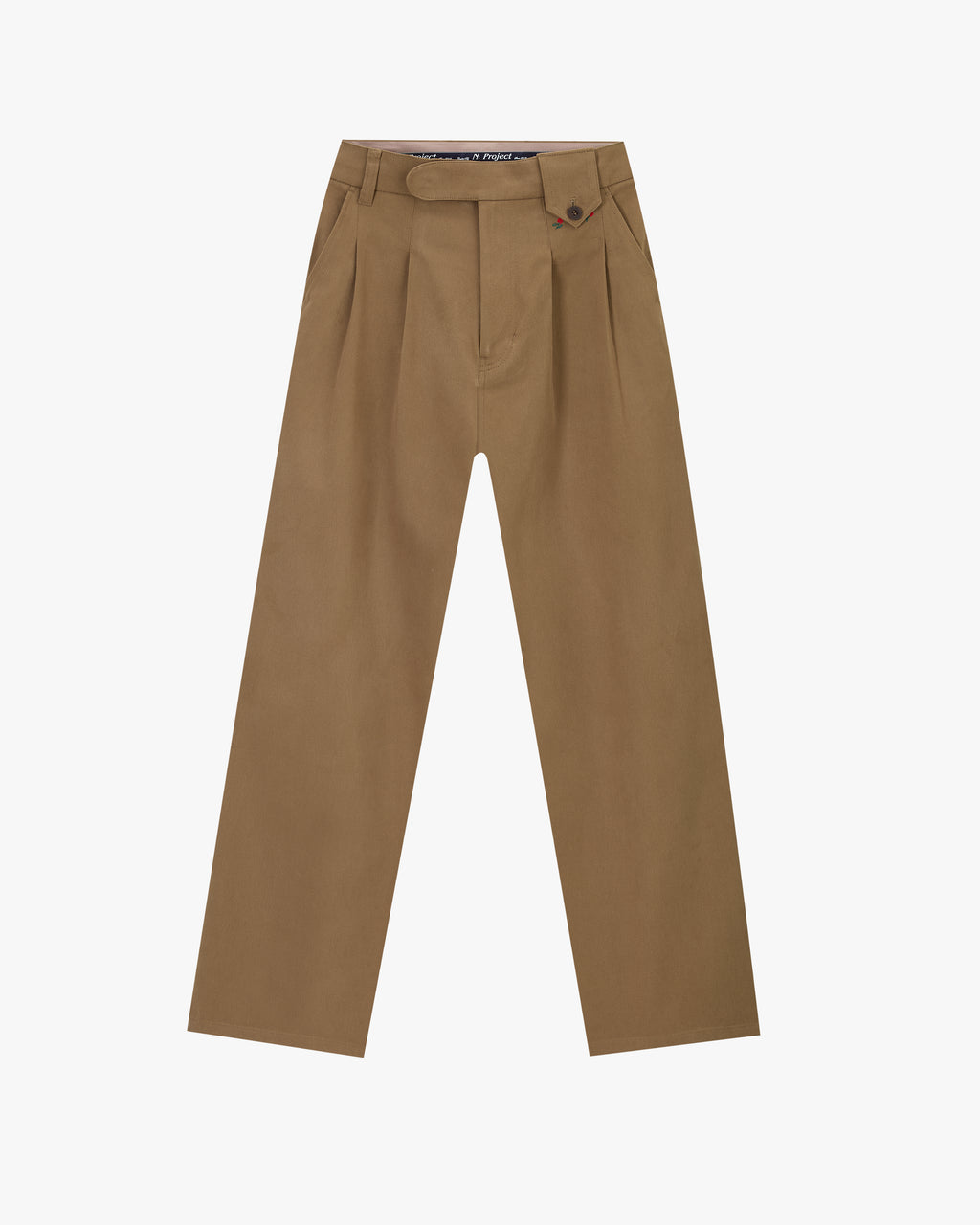 Vinyl Chino Pants Beige
