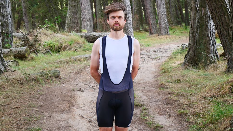 Cycling Bibs Men Shoppa POC MTB Air Layer Bib Shorts Mens Cycling Bib