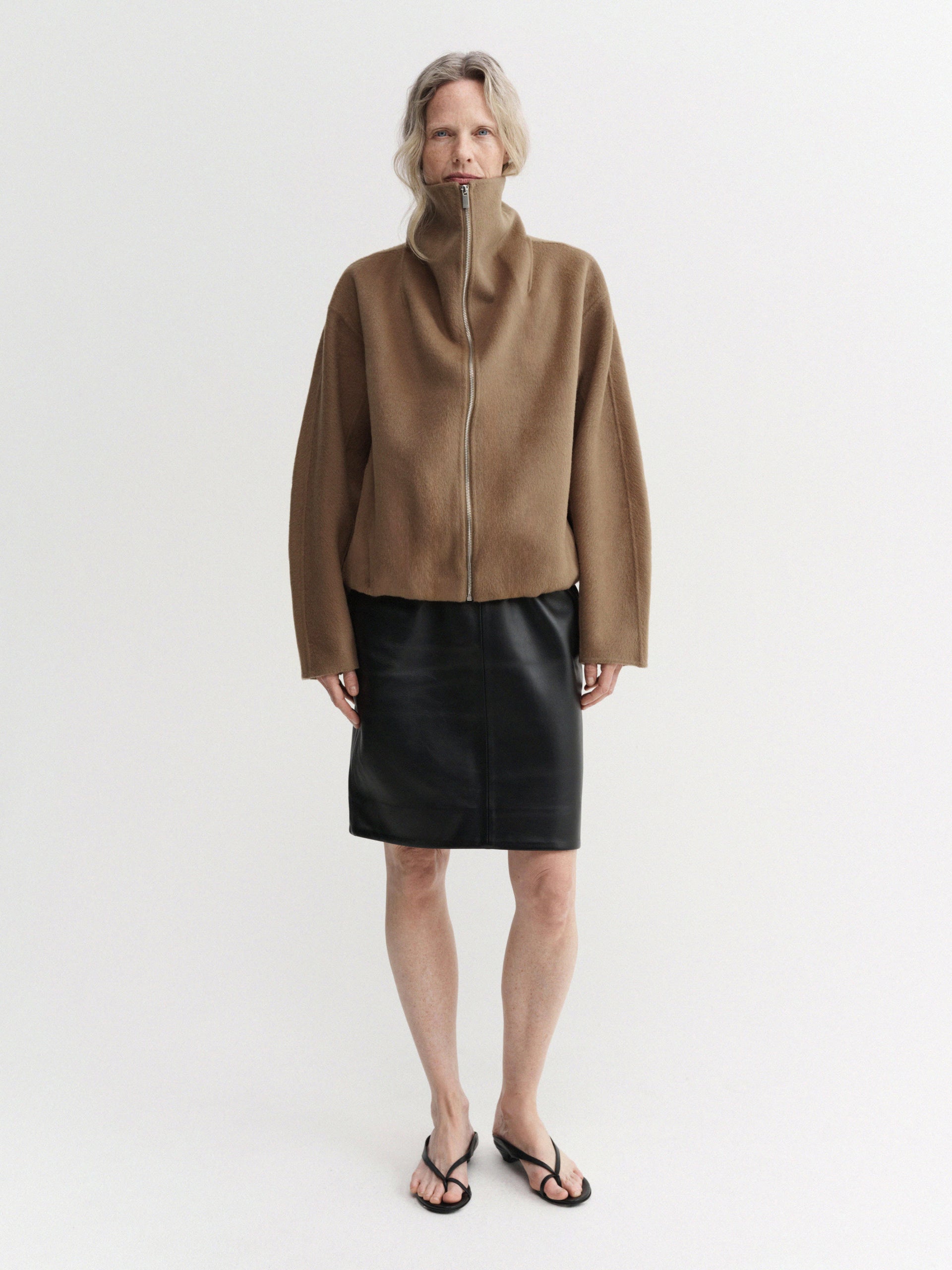 Lindy Doubl&amp;eacute; Jacket, Tan - Xs