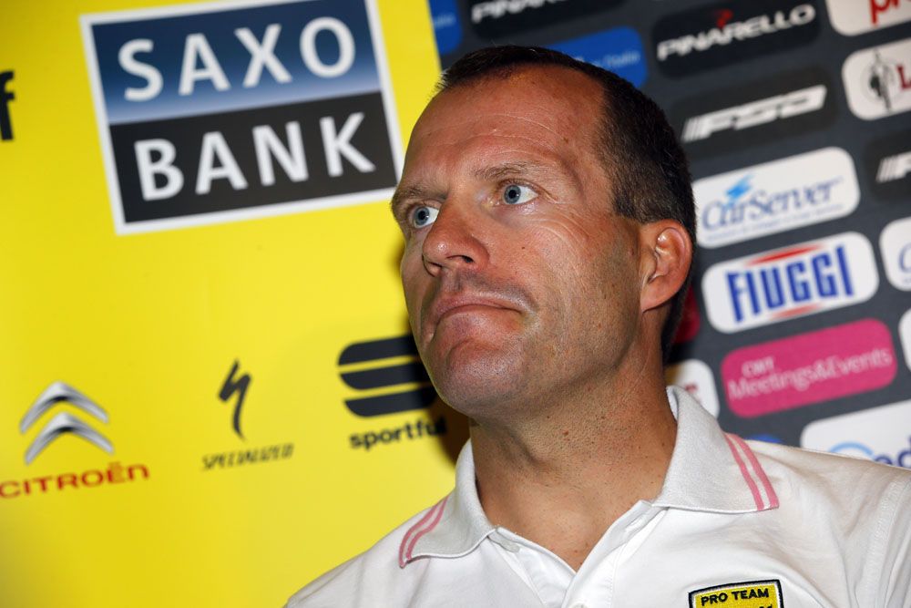 Steven de Jongh is lead DS for Tinkoff-Saxo at the Giro